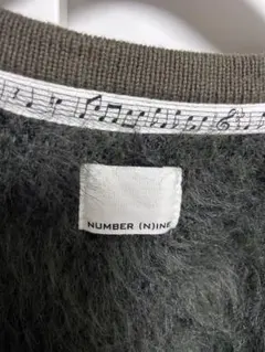NUMBER (N)INE ニット　チョコレート　サイズ3 ウール100% NUMBER (N)INE（ニット/セーター）のフリマアイテム一覧