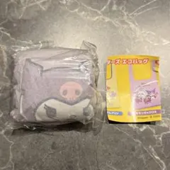 ちいかわ サンリオキャラクターズ エコバッグ ガチャ モモンガ クロミ