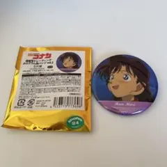 名探偵コナン 場面写 トレーディング ホログラム 缶バッジ vol2 毛利蘭