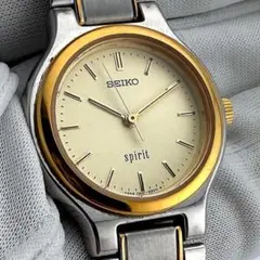 極美品 稼働品 SEIKO ベルフィーナ クォーツ 新品電池 カットガラス 青