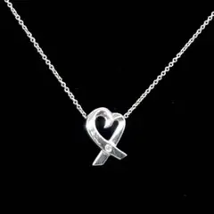 美品✨ティファニー ネックレス ラビングハート 1P ダイアモンド パロマピカソ