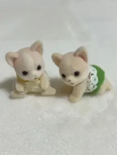 シルバニアファミリー チワワ　赤ちゃん 2体セット
