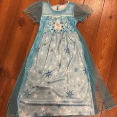 ディズニー公式 アナと雪の女王 エルサ ドレス コスチューム Mサイズ