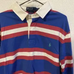 【古着】 ラルフローレン 長袖ポロシャツ ラガーシャツ
