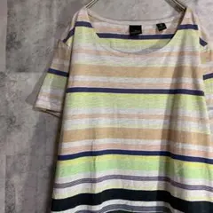 〈スコッチ＆ソーダ〉 オランダブランド ボーダーTシャツ 好配色 メタルタグのサムネイル