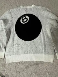 極美品 ステューシー 22AW 8 Ball Spray Sweater 極美品 ステューシー 22AW 8 Ball Spray Sweater - メルカリ