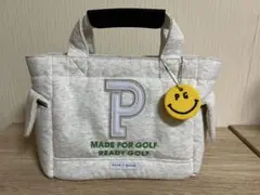 美品PEARLY GATES カートバッグ⭐︎ベージュ