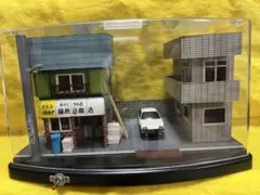 イニシャルD 藤原とうふ店 ジオラマ 点灯しますのサムネイル