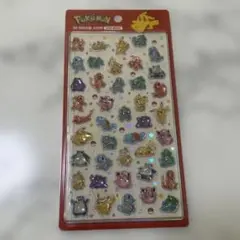 韓国　ポケモン　3D クリスタルステッカー