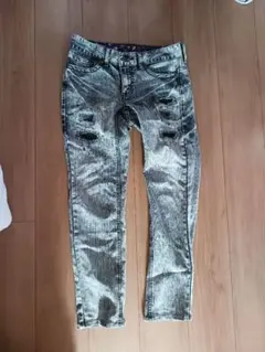 RUSH HOUR ダメージ　伸縮　デニム　未使用　お買い得　処分早い者勝ち