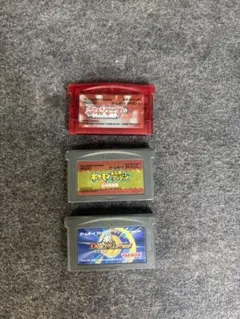 ゲームボーイアドバンス ソフト 3本セット