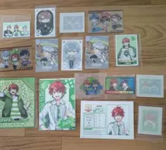 カラフルピーチ　じゃぱぱ　ヒロくん　うりさん　カード　ステッカーセット