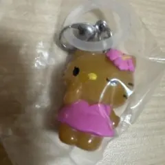 ハローキティめじるしアクセサリーチャーム 日焼け ガチャガチャ