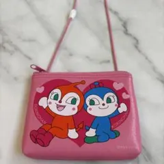 ドキンちゃんコキンちゃん　ポーチ　ピンク