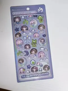 Mrs. GREEN APPLE ボンボンドロシール　青