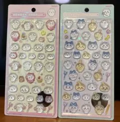 ⭐︎正規品⭐︎ボンボンドロップシール　ちいかわ　ハチワレ　うさぎ　2枚セット