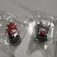 マイメロディ クロミキーホルダー 赤・黒