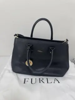 FURLA 本革・サフィアーノレザーバッグ