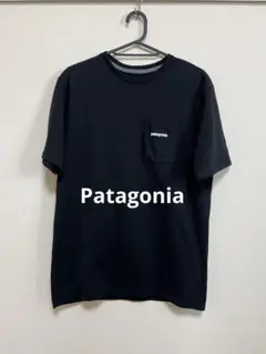 patagonia Tシャツブラック
