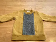 pantshes マスタード 長袖ニットセーター