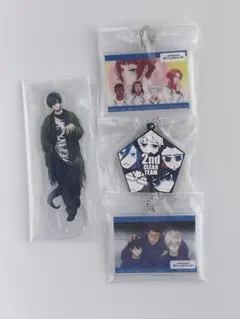 이치방쿠지 ブルーロック アクリルスタンド アクリルチャーム ラバーストラップ