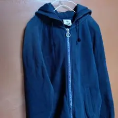 X-girl カラー ジップ パーカー 裏起毛