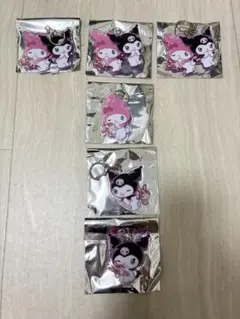 サンリオ マイメロ クロミ アクリルキーホルダー 6点セット 宇佐美 非売品