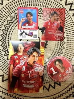 サントリーサンバーズ大阪　コンパクトミラー　クリアカード　小野寺太志　まとめ売り