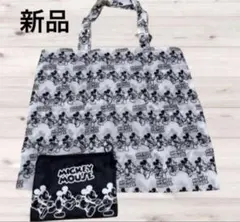 ★新品★ミッキーマウス ポーチ＆エコバッグ　ディズニー グッズ キャラのサムネイル