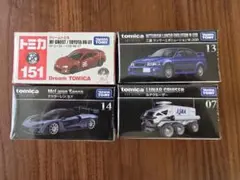 【廃盤】トミカ4台 MFゴースト 86 セナ ランエボのサムネイル