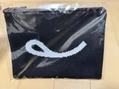 非売品　不二家 オリジナルニットポーチ スマイルマークのサムネイル