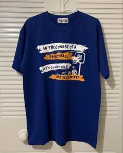 BALL LINE Tシャツ 青