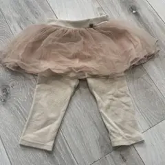 チュールスカートつきレギンス