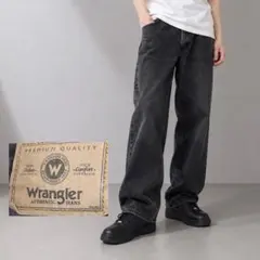Wrangler ラングラー ブランド デニムパンツ ウォッシュブラック