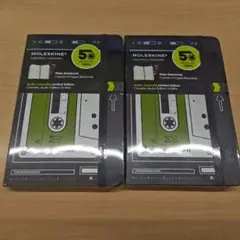 【値下げ！】MOLESKINE ノート 2冊セット 限定版 オーディオカセットのサムネイル