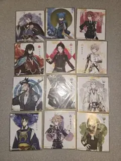 刀剣乱舞まとめ売り16点クリアファイル、アクリルコースター、カード