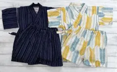【2点セット】男の子 90cm ベビー甚平