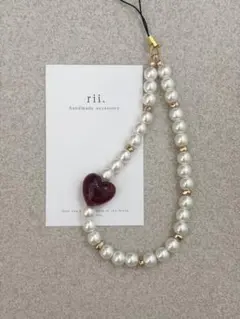 899 スマホストラップ　ビーズストラップ　韓国　推し活アクセサリー