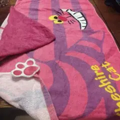 東京ディズニーリゾート チェシャ猫 バスタオル