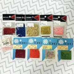 MIYUKI TOHO ビーズ まとめ売り 11パック ②