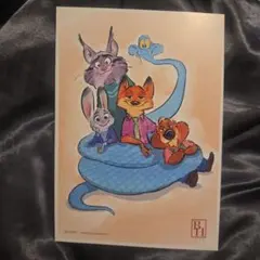 ズートピア2 ポストカード