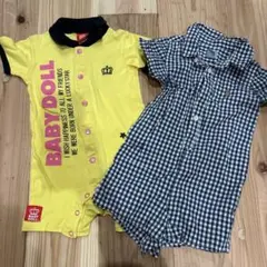 ベビードール　ベビーギャップ　ロンパース2点　90サイズ