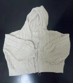 FUN ニット パーカー