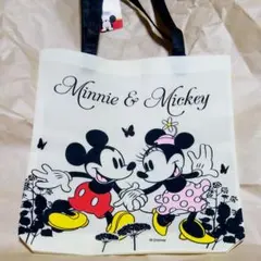 ミッキー&ミニー 不織布 トートバッグ