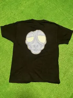 宇宙人　グラフィックTシャツ 黒