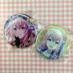 プロセカ グリッター缶バッジ グリ缶セット(モモルカ)