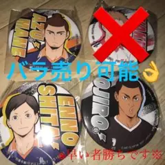 【即購入〇】ハイキュー！！ 缶バッジ SEGA セット