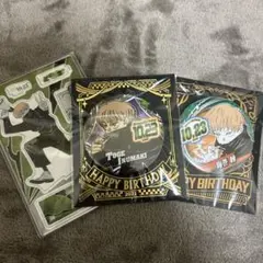 呪術廻戦 狗巻棘 バースデイ缶バッジ アクリルスタンド 2021 2022