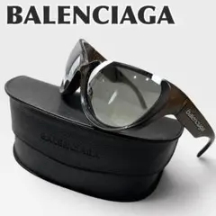 BALENCIAGA ブラック ブラウン　サングラス ケース付き　ラメのサムネイル