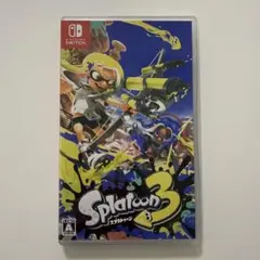 【スプラトゥーン3】任天堂　ニンテンドー　Switchソフト スプラ
